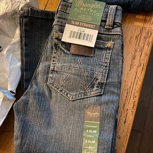 Boys wrangler jeans